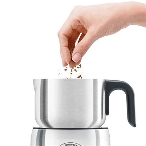 Set the temperature and then push the start/stop button. Breville Milk Cafe Frother - Fast Shipping