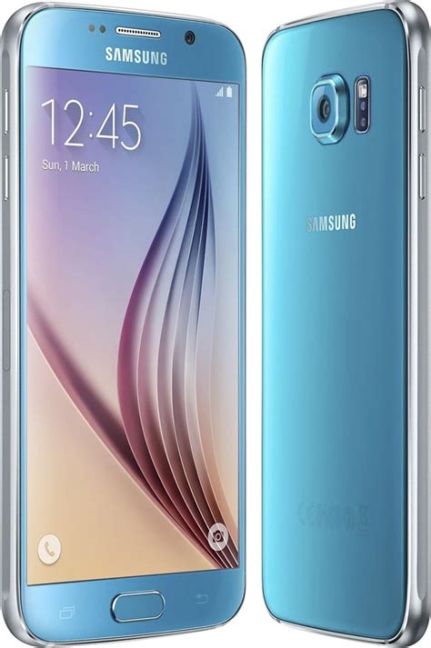 Samsung Galaxy S6 4g With 32gb Memory Cell Phone Unlocked Blue G920