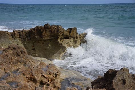 Waves And Rocks Blowing Rock Preserve Jupiter Island Fl Flickr