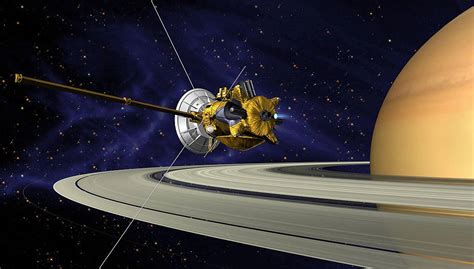 Sonda Cassini în Explorarea Planetei Saturn Info Natura