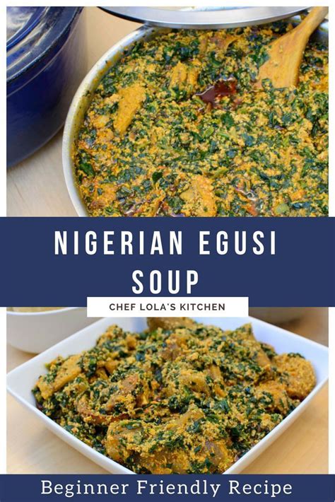 Nigerian egusi soup (caking method) video Egusi Soup | Recipe | Egusi soup recipes, Soup recipes ...