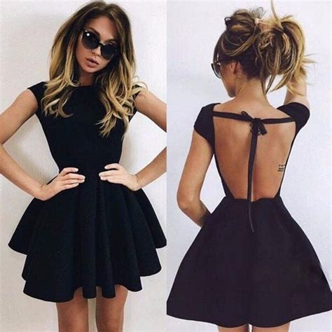 fashion sexy backless dress whaonck