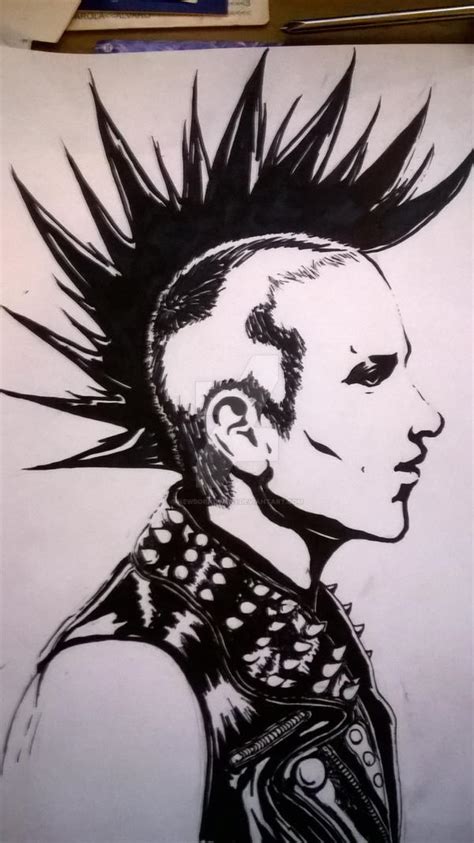 Punk Rock Guy By Newborndeath On Deviantart