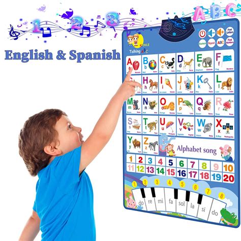 Buy Bilingual Electronic Interactive Alphabet Wall Chart Talking Abc