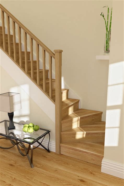 Oak Stair Cladding Traditional Staircase Other By Heritage