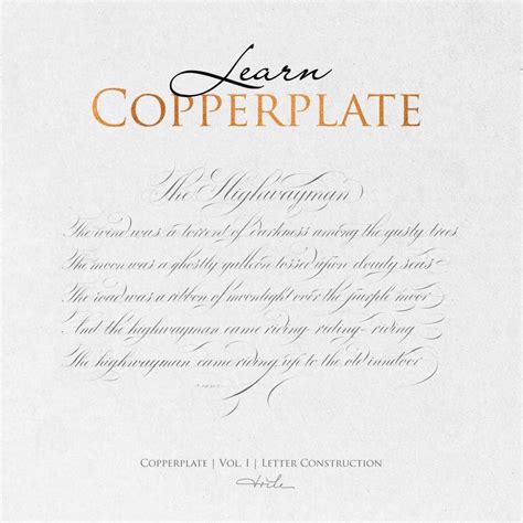 Copperplate Calligraphy Alphabet Practice Sheets Pdf These Are