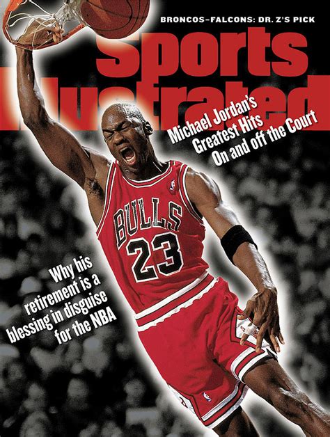 Chicago Bulls Michael Jordan Sports Illustrated Cover Photograph By