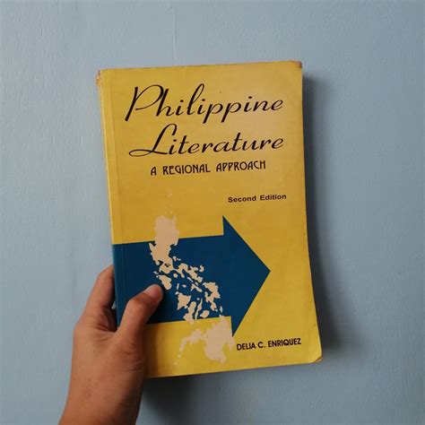 Pre Loved Book Philippine Literature A Regional Approach By Delia C Enriquez Hobbies And Toys