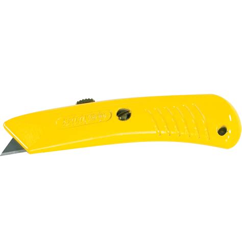 Rsg 194 Safety Grip Utility Knife Yellow