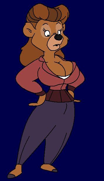 E Anthro Bear Big Breasts Breasts Cleavage Clothed Clothing Disney
