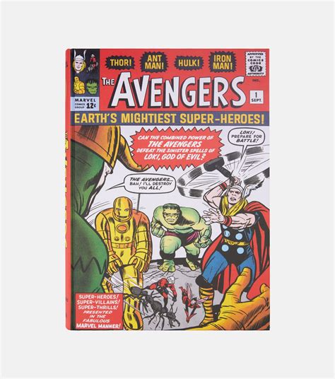 Marvel Comics Library Avengers Vol 1 1963 1965 Book In Multicoloured