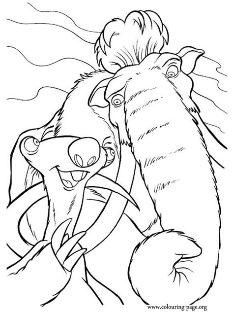 Ice Age Movie Coloring Pages Clip Art Library