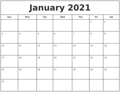 July 2021 Print A Calendar