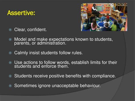 Ppt Assertive Discipline Marlene And Lee Canter Powerpoint