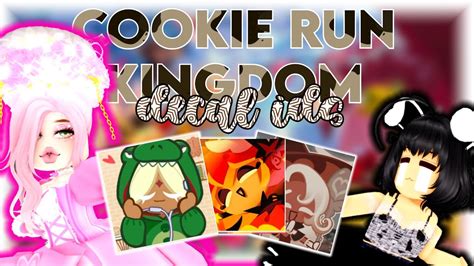 Royale High Decal Ids ~ Cookie Run Kingdom 🌸🖤 Princess And Mochi