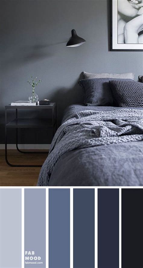 Grey Colour Scheme Bedroom Blue Bedroom Colors Dark Gray Bedroom