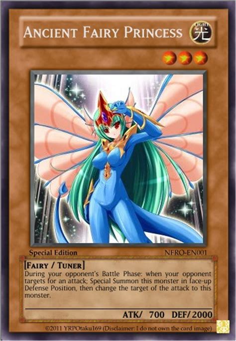 Image Ancient Fairy Princess Yu Gi Oh Card Maker Wiki Fandom