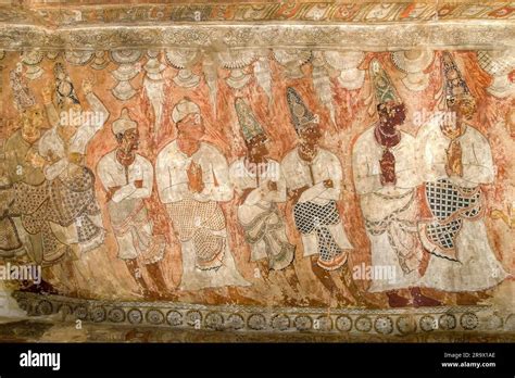 Lepakshi Temple Has A Colossal Painting Of Veerabhadra In The Central