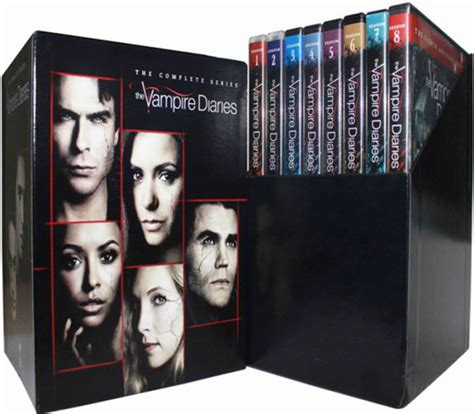 The Vampire Diaries The Complete Series Seasons 1 8 Dvd Box Set 38 Disc
