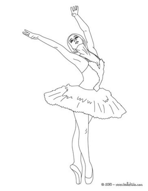 20 Free Printable Ballerina Coloring Pages