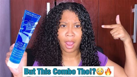 I Tried Luster’s Jheri Curl Activator On My Natural Hair Youtube