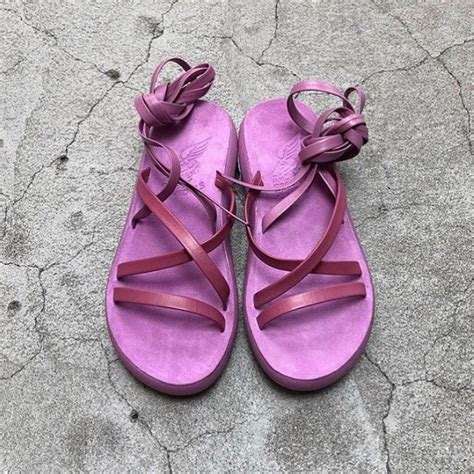 Ancient Greek Sandals On Instagram “walk A Mile In Our Comfy And Cute Morfi Comfort Sandals 💜 The