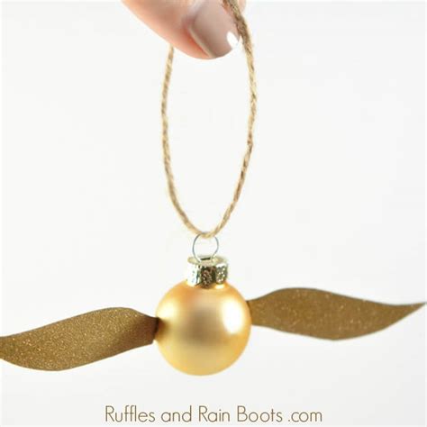 We did not find results for: DIY Golden Snitch Ornament - A Harry Potter Christmas Craft