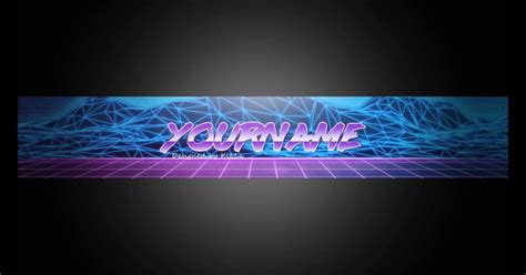 Youtube Channel Banner 1024 X 576 Pixels 576 Desapega Fotolip Neon