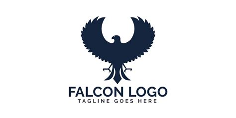 Falcon Vector Logo Design By Ikalvi Codester