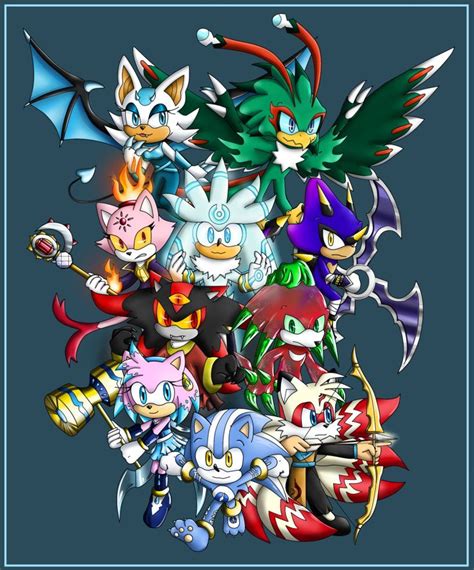 Sth New Forms By Biko97 Sonic Fan Art Sonic Art Digital Artist