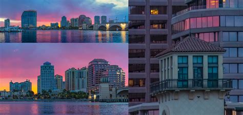 West Palm Beach Gigapan Sunset Waterway Hdr Photography By Captain Kimo