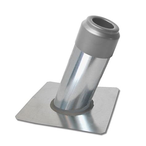 Imperial 412 Slope Pitched Roof Plumbing Vent Flashing With Cap The
