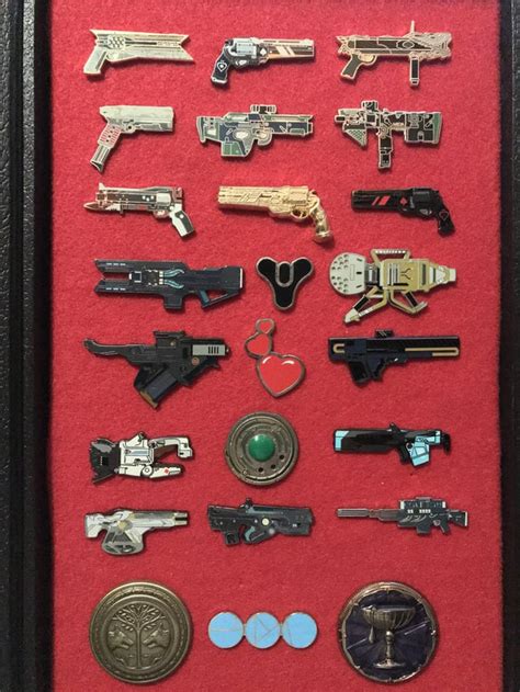 Updated Destiny Pin Collection Destiny2