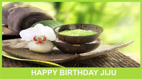 Delicious birthday cake with lighting candles on blue background. Jiju Birthday Spa - Happy Birthday - YouTube
