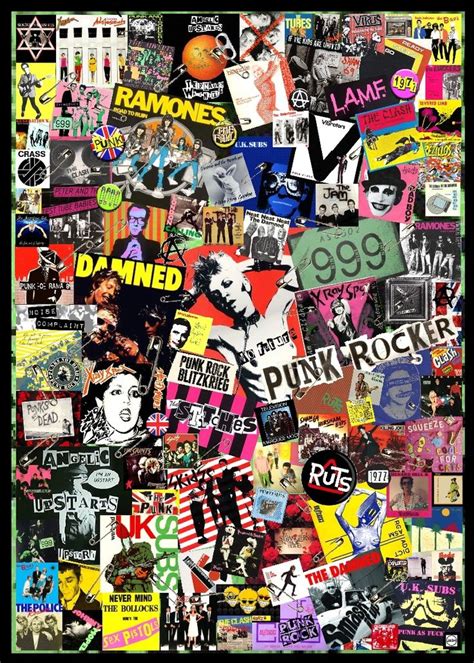 Punk Collage By Jash Jamieson Rock N Roll Art Art Collage Art