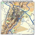 Aerial Photography Map of Scranton, PA Pennsylvania