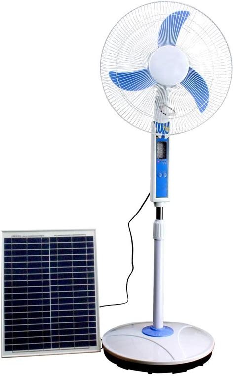 Cowin Solar Fan System Solar Energy Fan 16 Blade Led Light 15w