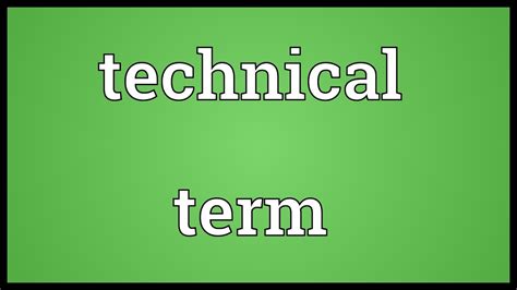 Business to business means you're selling your product or service to other businesses. Technical term Meaning - YouTube