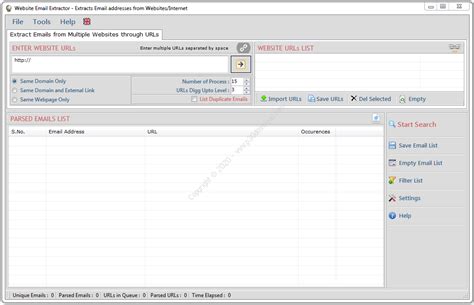 دانلود Technocom Website Email Extractor V50829 نرم افزار استخراج