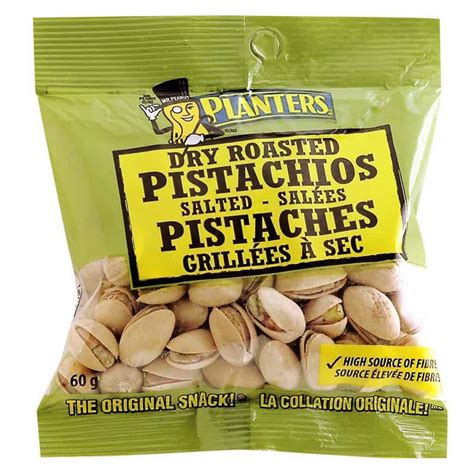 Dry Roasted Salted Pistachios Planters Canada
