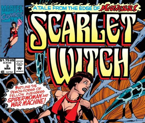 Scarlet Witch 1994 3 Comic Issues Marvel