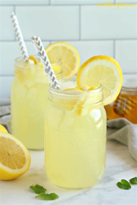 Healthy Lemonade Only 3 Ingredients The Busy Baker