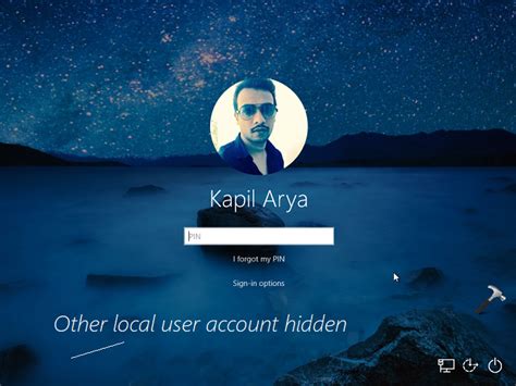 How To Hide Local User Accounts From Login Screen In Windows 10