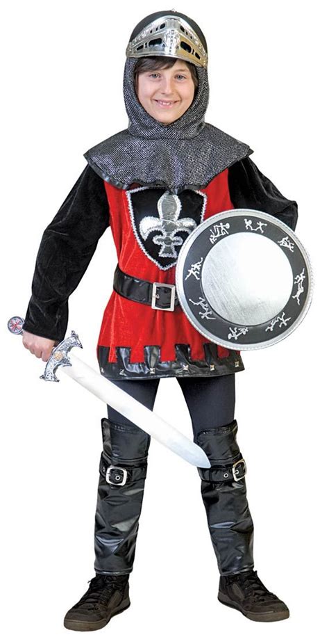 Valiant Knight Kids Costume Medieval Costumes Kind Kostuums
