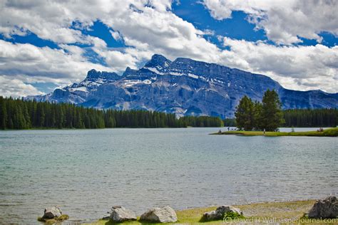 Two Jack Lake In Banff National Park Jasper National