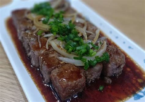 Resep kue leker gurih dan enak. Resep Daging Sapi Panggang dengan Steak Sauce Ala Jepang ...