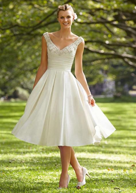 Https://tommynaija.com/wedding/beaded Tea Length Wedding Dress