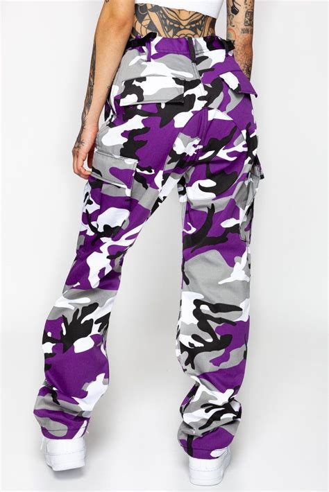 Purple Swag Camo Cargo Pants Camo Cargo Pants Purple Pants Outfit