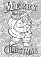 12 Adult Christmas Coloring Pages | Happy Christmas New Year Greetings