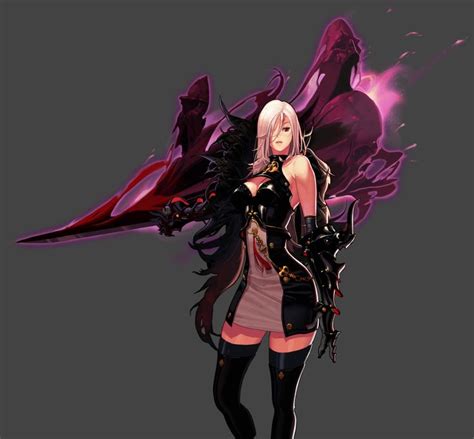 Female Slayer Dark Templar Portrait Dungeon Fighter Online